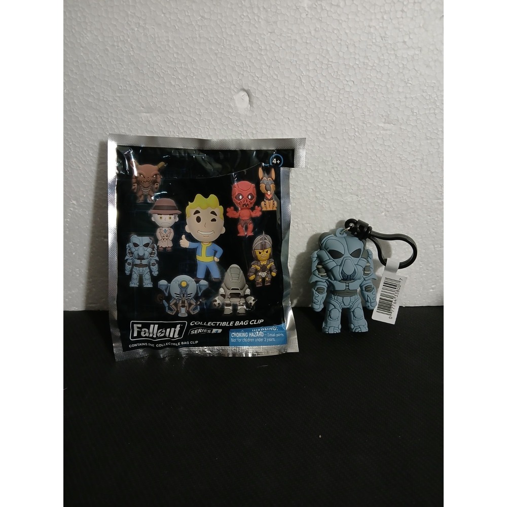 Fallout Power Armor X-01 Figure Bag Clip Series 1 Key Chain Monogram Bestheda